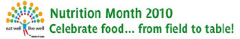 Nutrition Month 2010