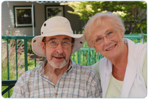 Elderly couple