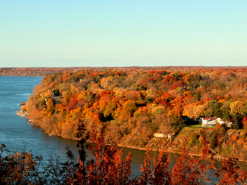 Niagara River in Fall