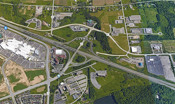 Glendale niagara district map