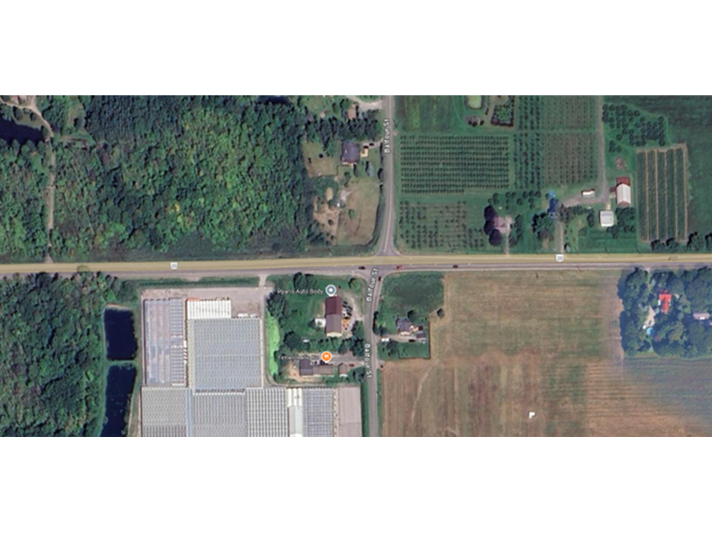 Highway 20 balfour intersection