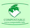 Look for this Compostable Logo