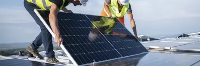 Installing solar panels