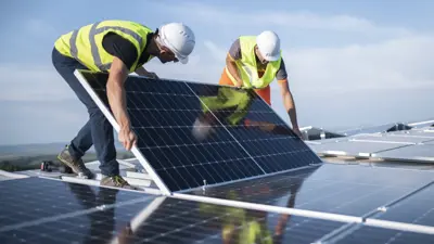Installing solar panels