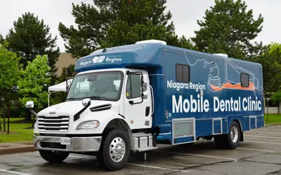 Mobile dental clinic bus