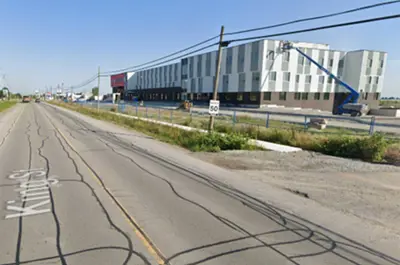 Street view of Main Street East (Regional Road 81) - Phase 1