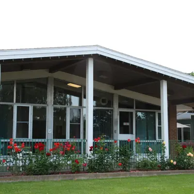 Exterior view of windows at the Linhaven long-term care home