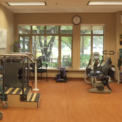 Exercise room at Meadows of Dorchester