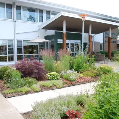 Entrance to Linhaven long-term care home