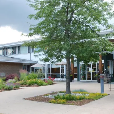 The exterior of Linhaven Long-Term Care Home